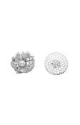 Bess Magnetic Brooch in Silver