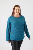 Billie Top in Teal