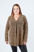 Carmen Blouse in Gold image