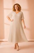 Celine Dress in Beige image