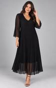 Celine Long Sleeve Dress in Black