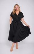 Dani Short Sleeve Dress in Black image