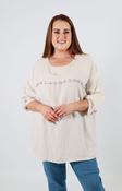 Dara Blouse in Beige image