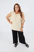 Effie Wide Leg Trousers in Black