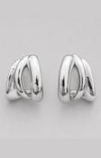 Elena Earrings in Silver