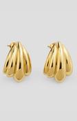 Elodie Earrings in Gold