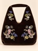 Fern Velvet Bag in Coffee image