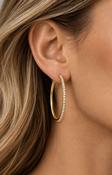 Fienna Earrings in Gold image