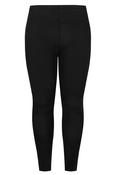 Fleece Lined Leggings in Black