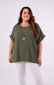 Freya Blouse in Khaki image