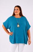 Freya Blouse in Teal image