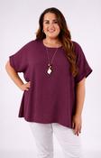 Freya Blouse in Wine image