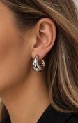Honora Earrings in Silver image