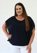 Magic Blouse in Navy -Size 2
