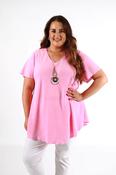 Nina Blouse in Pink