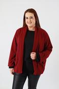 Esme Blazer in Wine