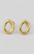 Julia Hoop Earrings in Gold