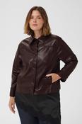 Kaffe Curve Arensa Jacket in Fudge image
