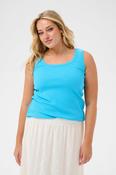 Kaffe Curve Carina Vest Top in Aquarius image