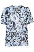 Kaffe Curve Elona Blouse in Blue