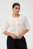 Kaffe Curve Kathrina Cardigan in White
