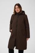 Kaffe Curve Leina Coat in Coffee Bean image