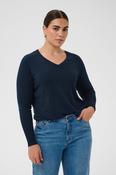 Kaffe Curve Lizzy Jumper in Navy
