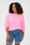 Kaffe Curve Loni Knit Top in Pink image