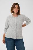 Kaffe Curve Selia Cardigan in Grey