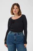 Kaffe Curve Susana T-Shirt in Black image