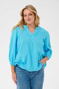 Kaffe Curve Thea Blouse in Aquarius image