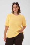 Kaffe Curve Viviana Knit Top in Yellow