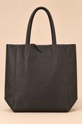 Liz Leather Tote Bag in Brown image