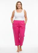 Lucie Crop Trousers in Fuchsia image