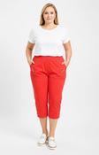 Lucie Crop Trousers in Red image