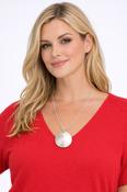 Luna Necklace in Silver
