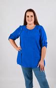 Luna Blouse in Royal Blue image