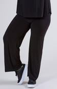 Magna Wide Leg Trousers in Black image