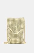 Maisie Phone Bag in Gold