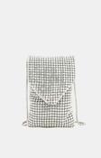 Maisie Phone Bag in Silver