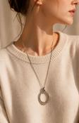 Mira Necklace in Silver image