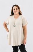 Nina Blouse in Beige
