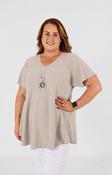 Nina Blouse in Tan image