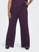 Only Carmakoma Aubrey Trousers in Wine