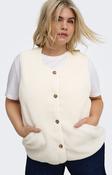 Only Carmakoma Baby Gilet in Cream