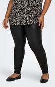 Only Carmakoma Black Leather Look Leggings image