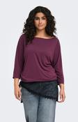 Only Carmakoma Carlinne Top in Fig image