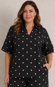 Only Carmakoma Carrie Top in Black image