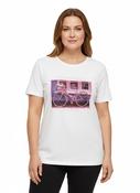 Only Carmakoma Cruz T-Shirt in White image