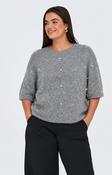 Only Carmakoma Dolly Top in Grey image